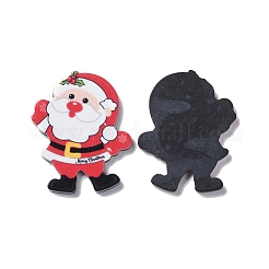 Christmas Style Printed Acrylic Cabochons&nbsp;MACR-O045-01B