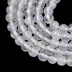 Natural Rainbow Moonstone Beads Strands&nbsp;G-P602-4mm-01A