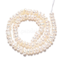 Natural Cultured Freshwater Pearl Beads Strands&nbsp;PEAR-N025-01D