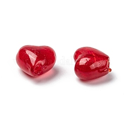 Handmade Silver Foil Glass Beads&nbsp;X-SLH12MM01Y