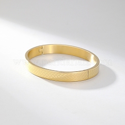 201 Stainless Steel Plain Bangles&nbsp;HI6776-1