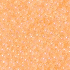 Luminous Transparent Glass Seed Round Beads&nbsp;GLAA-F124-D04-A