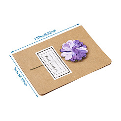 32Pcs 4 Colors Paper Cards&nbsp;DIY-KS0001-15