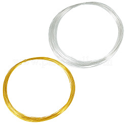 2 Rolls 2 Color Round Brass Wire&nbsp;CWIR-TA0001-07