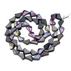 Electroplate Glass Beads Strands&nbsp;EGLA-N008-003
