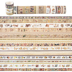20pcs 5 Styles Scrapbooking Stickers&nbsp;DIY-TAC0029-03C