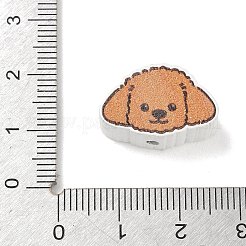 Printed Wood Beads&nbsp;WD-CBAA998-B05