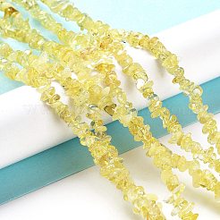 Heated Natural Citrine Beads Strands&nbsp;X-G-E607-A07