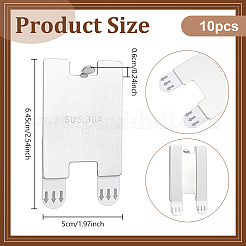 Self-adhesive Stainless Steel Wall Hook&nbsp;AJEW-WH0596-567