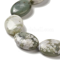 Natural Peace Jade Beads Strands&nbsp;G-B078-F01-01