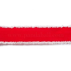 Christmas Theme Wired Linen Ribbon&nbsp;OCOR-G013-01D