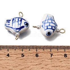 Handmade Blue and White Procelain Links&nbsp;PR-CBA27E8-01E-G