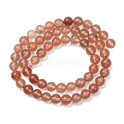 Natural Andesine Feldspar Beads Strands&nbsp;GG-CBA0251-A01-7mm