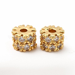 Brass Rhinestone Beads&nbsp;KK-A178-08G