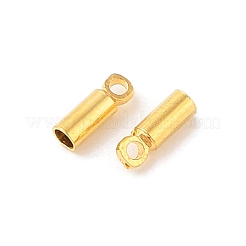 Brass Cord Ends&nbsp;KK-F768-04G