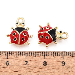 Alloy Enamel Pendants&nbsp;ENAM-N064-10KCG