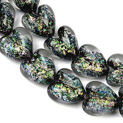 Handmade Foil Glass Beads&nbsp;DICH-C001-01I