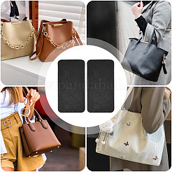 PU Leather Rectangle Long Bottom for Knitting Bag&nbsp;DIY-WH0671-101