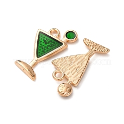 Alloy Enamel Pendants&nbsp;FIND-D304-02B-KCG
