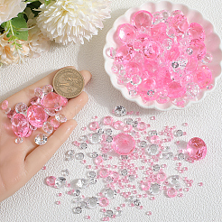 1100Pcs Acrylic Rhinestone Pointed Back Cabochons&nbsp;GACR-SP0001-05C