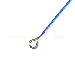 304 Stainless Steel Eye Pins&nbsp;STAS-YW0001-40