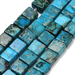 Dyed Natural Imperial Jasper Beads Strands&nbsp;G-F833-A01-01A