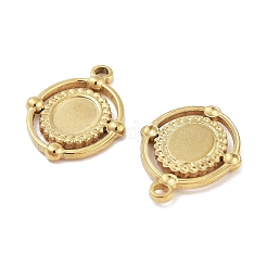 304 Stainless Steel Pendant Cabochon Settings&nbsp;X-STAS-P364-07G