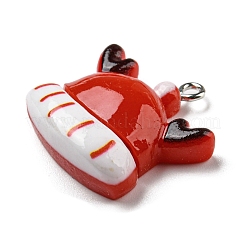Opaque Resin Pendants&nbsp;CRES-D010-02A