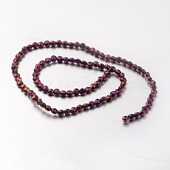 Electroplate Non-magnetic Synthetic Hematite Bead Strands&nbsp;G-F300-34-04