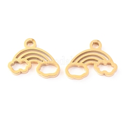 304 Stainless Steel Charms&nbsp;STAS-O142-69G