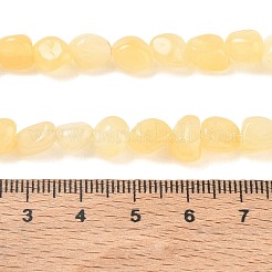Natural Yellow Jade Beads Strands&nbsp;GG-CBA9392-16