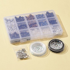 DIY Gemstone Bracelet Making Kit&nbsp;DIY-FS0003-40