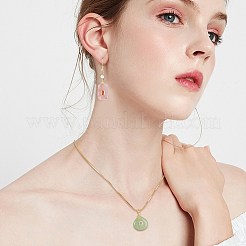 4Pcs 4 Styles Natural & Synthetic Mixed Stone Pendants&nbsp;KK-HS0002-16A