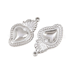 304 Stainless Steel Pendants Rhinestone Settings&nbsp;STAS-L317-29P