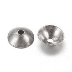 Tarnish Resistant 304 Stainless Steel Bead Caps&nbsp;X-STAS-I019-4mm