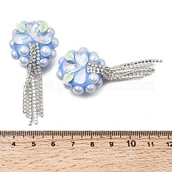 Handmade Polymer Clay Rhinestone Beads&nbsp;CLAY-Z006-02F