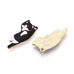 Alloy Enamel Pendants&nbsp;ENAM-N063-01D