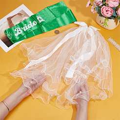 1Pc Cloth Ribbon Bride's Etiquette Shoulder Strap&nbsp;AJEW-NB0008-95
