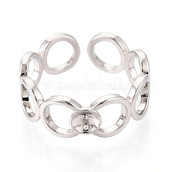 Ring Brass & Enamel Cup Peg Ring Settings&nbsp;KK-N274-26P