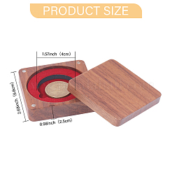 Wood Medal Storage Magnetic Boxes&nbsp;CON-WH0088-93A-02
