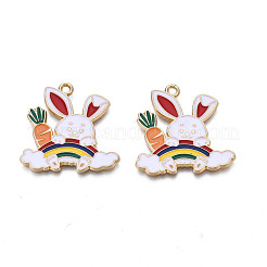Alloy Enamel Pendants&nbsp;ENAM-N055-096B