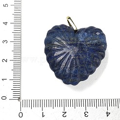 Dyed Natural Lapis Lazuli Carved Pendants&nbsp;G-C276-01G-16