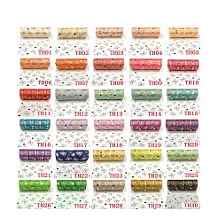 Bowknot & Heart Deco Mesh Ribbons&nbsp;OCOR-I005-G