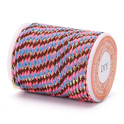 4-Ply Polycotton Cord with Metallic Thread&nbsp;X1-OCOR-Z003-D31