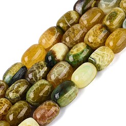 Natural Dragon Veins Agate Beads Strands&nbsp;G-Q606-42C