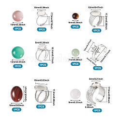 DIY Gemstone Ring Making Kit&nbsp;DIY-TA0005-21