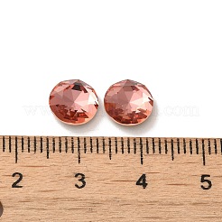 Glass Rhinestone Cabochons&nbsp;RGLA-P037-10B-D262