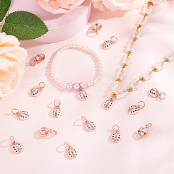 30Pcs Alloy Enamel Charms&nbsp;ENAM-SC0003-04