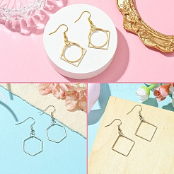 60Pcs 3 Styles Brass Linking Rings&nbsp;KK-YW0002-32