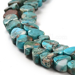 Synthetic Regalite/Imperial Jasper/Sea Sediment Jasper Beads Strands&nbsp;G-F765-D06-01